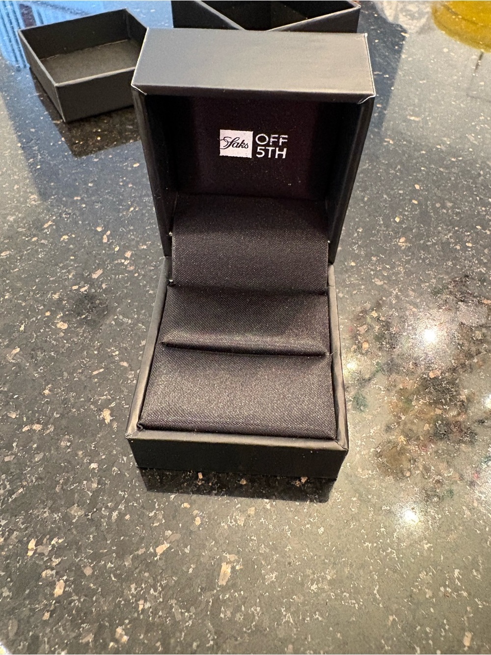 Saks OFF 5TH Ring Jewelry Box (Empty)